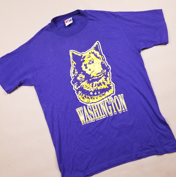VTG 90's 80's Made in USA University of Washington - Picture 5 of 8